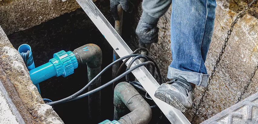 Zoeller Sewage Ejector Pump System in Lynn